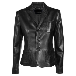 Leather Long Jacket