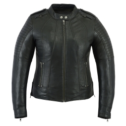 Women Leather Fashion Jacket